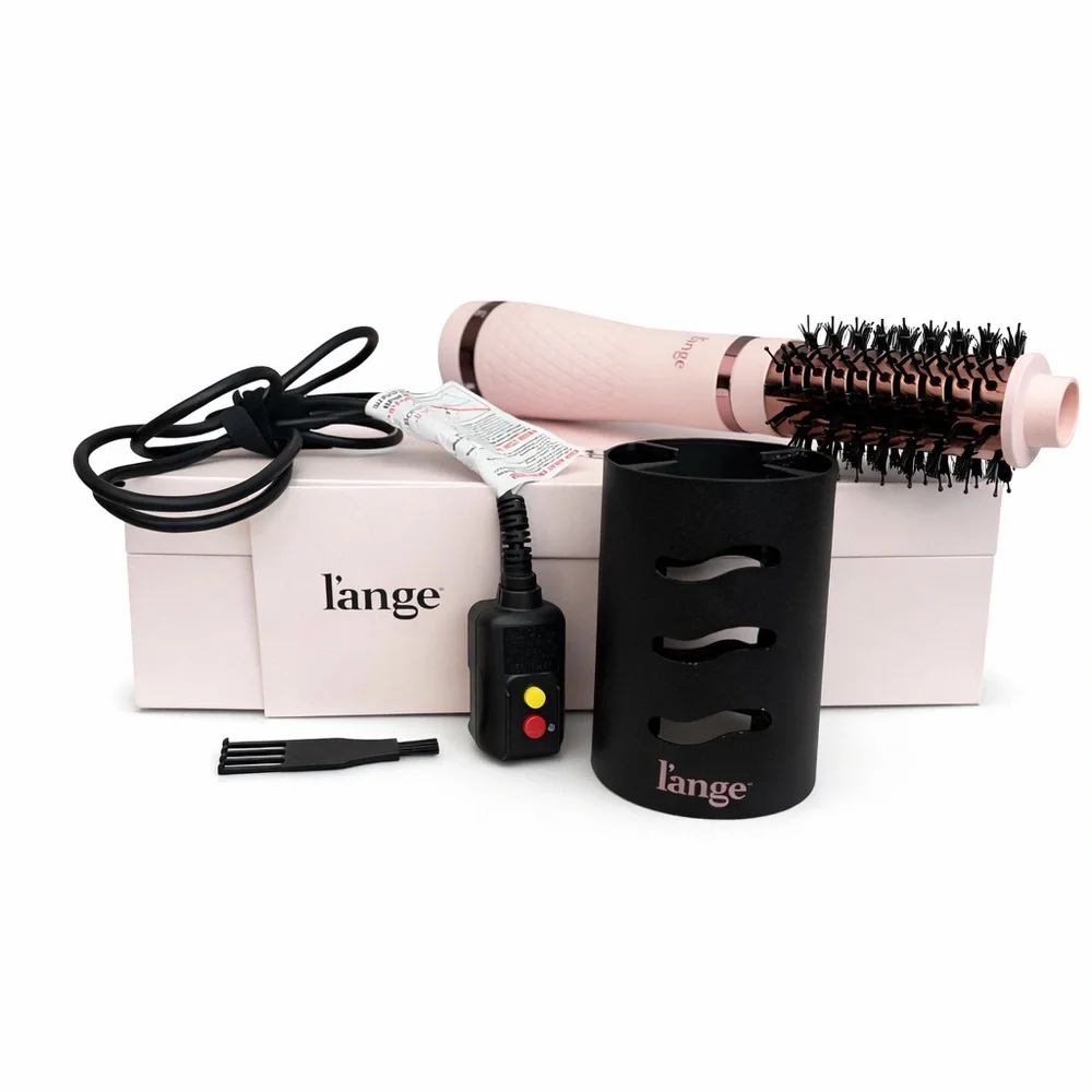 L’ange Le Volume 43 Blow Dryer Brush Set Blush Pink 4 Heads Ionic Volumizer